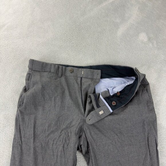 Carolina Herrera Wool Grey Dress Pants Women's Size 8 US / 36 EU - Picture 7 of 12